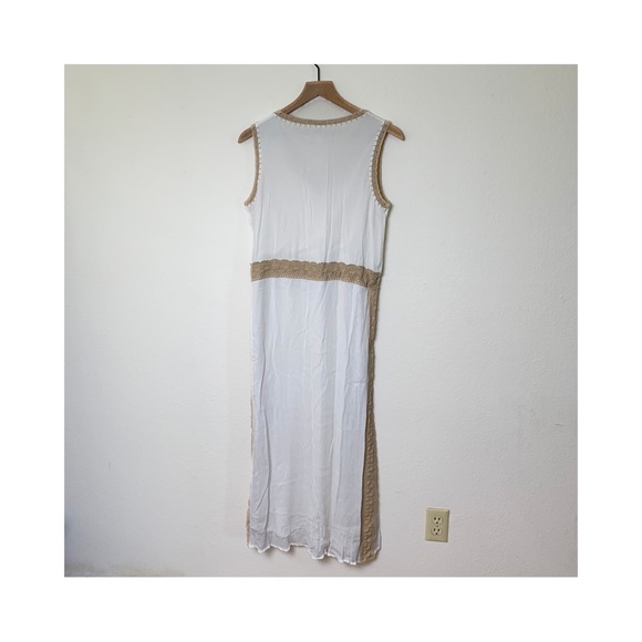 CHICO’S Gauze and Crochet Dress Sz 0.5 (6) - Picture 5 of 7